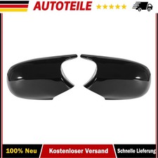 2x Spiegelkappen Geh�use Glanz Schwarz F�r BMW E90 E91 E92 E93 LCI 2009-2013