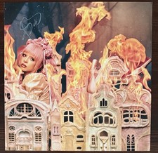 Melanie Martinez Hades Blush Vinyl 2LP & SIGNED Photo Card PSA DNA COA Autograph