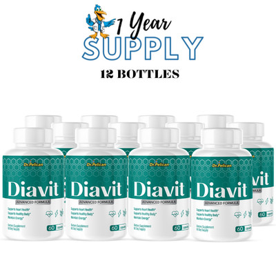 Diavit- Blood Support- 12 Bottles- 720 Capsules