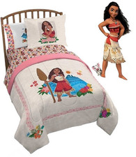 Disney Moana Kids Bed Set Giant Wall Decal-W151360605582, W2760165402