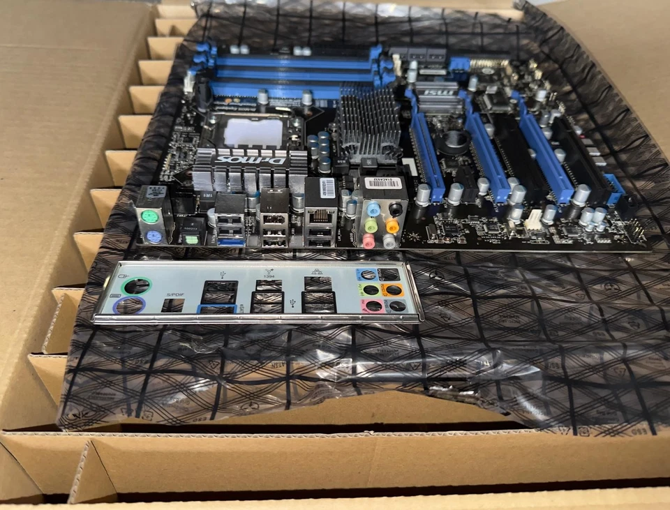 10x Lot MSI X58 Pro-e –X58 Chipset– 6 DDR3 Slot – ATX Computer Board LGA1366 - Image 2 of 3