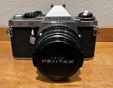 Vintage Pentax ME Super 35mm SLR Film Camera with 50mm 1:2 Lens