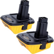 2 Pack 18V to 20V Battery Adapter for 18V Tools Power Tool Battery Converter