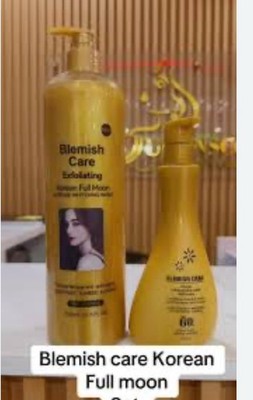 Blemish Care Korean Full Moon Set   Exfoliating + Beauty Lotion
