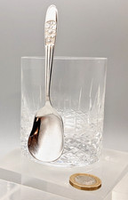 Vintage EPNS Silver Plated Hanging Jam / Preserve / Sugar Spoon Floral Pattern