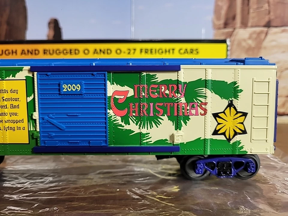 Railking By MTH o Gauge 2009 Merry Christmas Boxcar - Image 3 of 4