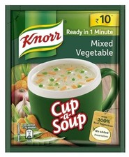Knorr Cup-a-Soup Zuppa Istantanea 10g cadauno (Confezione da 20) Snack Istantaneo Facile e Veloce