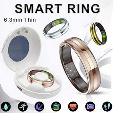 Smart Ring Fitness Tracker Heart Rate Sleep Monitor Waterproof for Android iOS