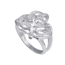 Semi Mount setting 3x6 mm Marquise Solitaire Blank Ring 925 Sterling Silver