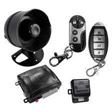 Omega Tmundialssx K-9 Car Alarmkeyless Entry With 2 4-button Remote Transmi