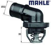 Mahle TI18189 Thermostat FüR KüHlmittel Thermostat KüHlmittel