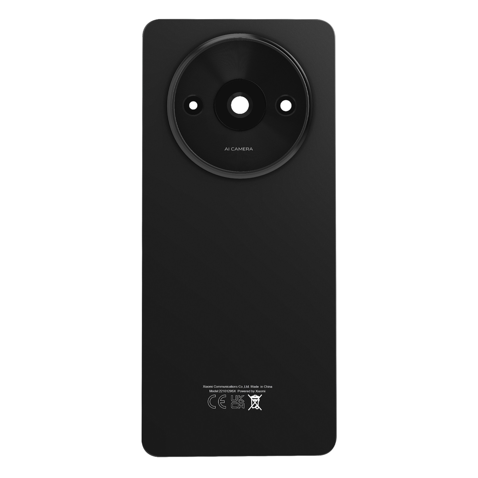 Réparer un dos brisé avec la vitre arrière Xiaomi Redmi A3 Clappio noire