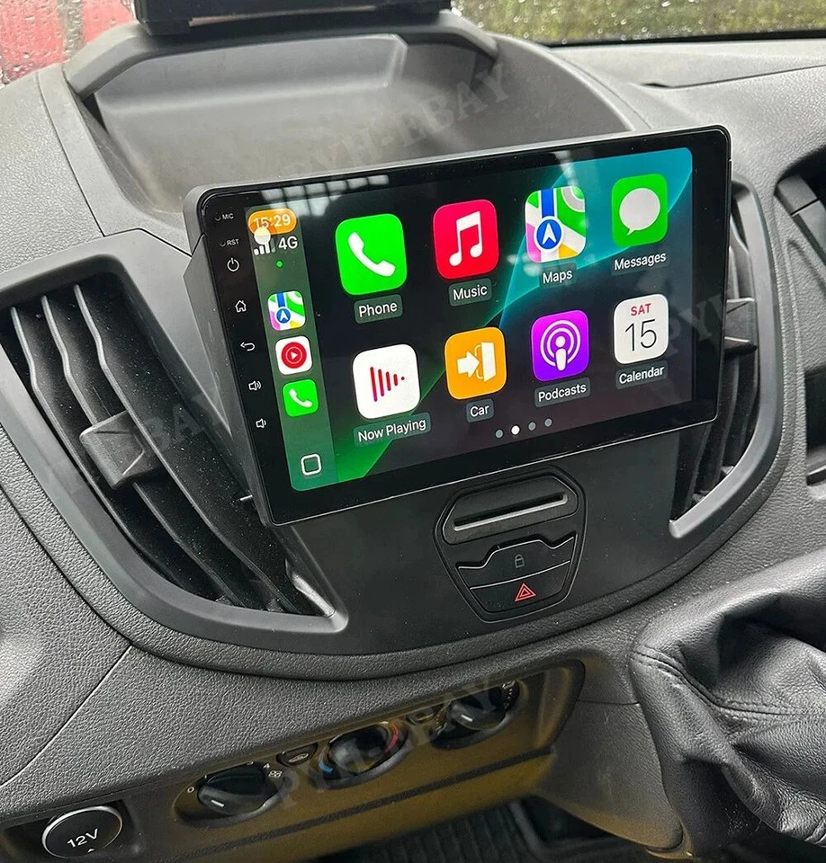 Für Ford Transit 2013-2019 Android 14 CarPlay Autoradio GPS NAVI SWC WIFI BT 64G - Bild 1 von 4