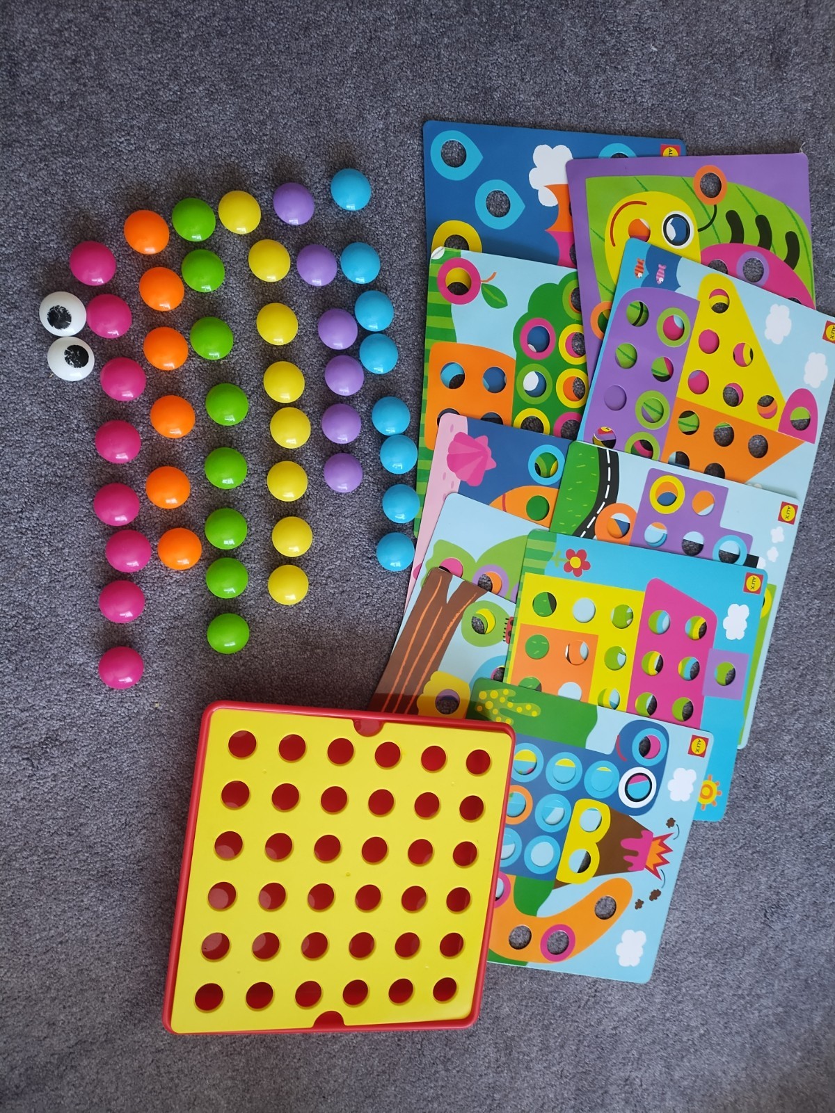 Little Hands Button Art - 10 Projects Art Activity Set - Discontinued