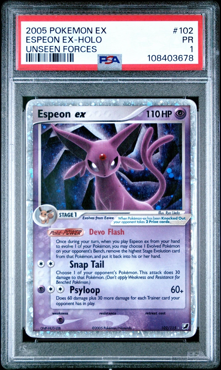 Pokémon Pokémon TCG EX Unseen Forces Ultra Rare Individual