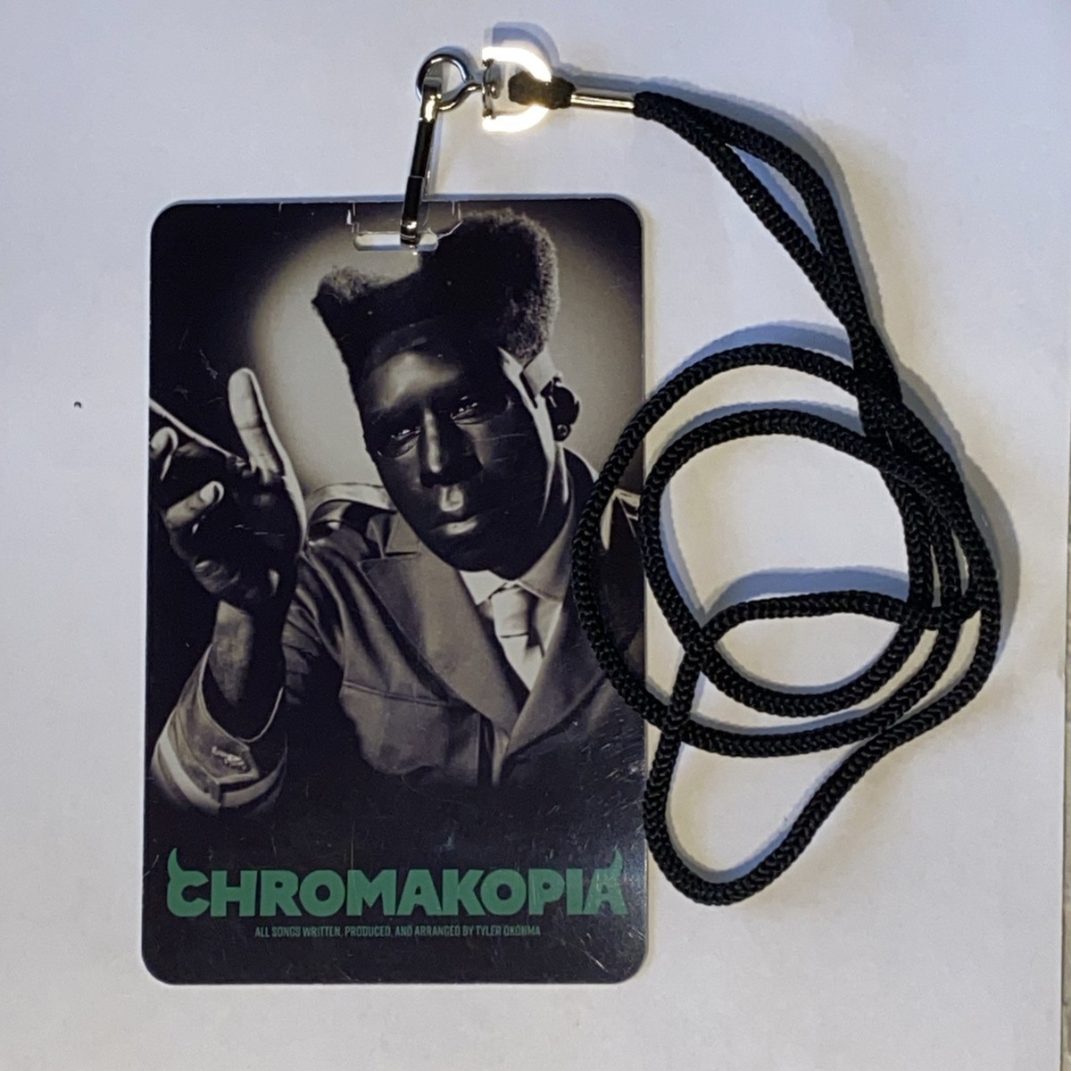 Tyler The Creator CHROMAKOPIA VIP AAA Tour Pass + Lanyard Souvenir