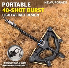Compound Slingshot Bow 40-Shot Hunting Slongshot - Shoots Steel Pellets