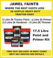 Tractor & Agricultural Paint (2K EXTRA DURABLE) HITACHI MAROON MATT 17.5 LT KIT