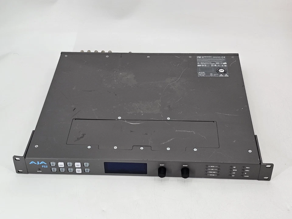 Sincronizador y convertidor de marcos de doble canal AJA FS2 (C1531-1051) Foto 2 de 4