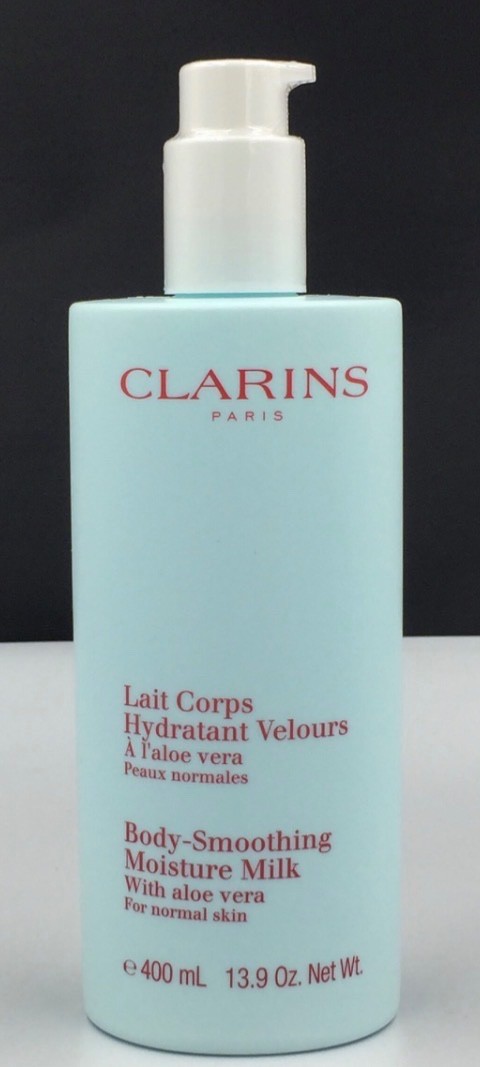 Clarins Body Smoothing Moisture Milk with Aloe Vera - 400 ml - New - Genuine