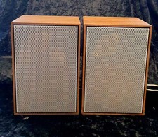 2 SUMMIT Skyline XP 115 HiFi-Stereo-Minibox 4-8Ohm 15/20 Watt  (15x23cm) Holz.