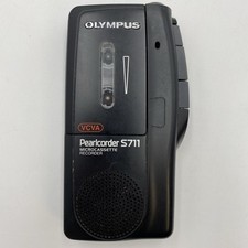 Olympus Pearlcorder S711 Microcassette Recorder - Voice Activated - 2 Speed K12