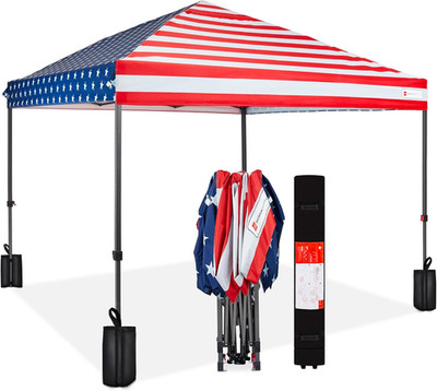 Best Choice Products 10X10Ft Pop up Canopy Tent, Outdoor Shade, 1 Person 1 Minut