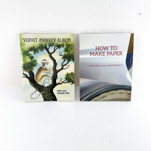 Two 6 Pack Books Lot Kids Vervet Monkey Alarm & How to make Paper Teacher Lot