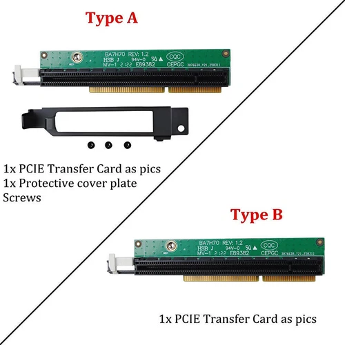 PCIE16 Expansion Riser Card for ThinkCentre M920x M920q M720q P330 01AJ940