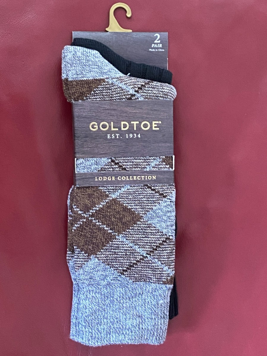 gold toe brown dress socks $15 GOLDTOE | 2 Pair | Argyle Black Calf dress