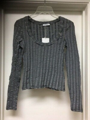 super crop top long sleeve zara