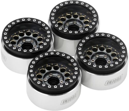Heavyweight 153g Beadlock Wheel for 1/10 RC Crawler - Corrosion Resistant Grey - Picture 9 of 11