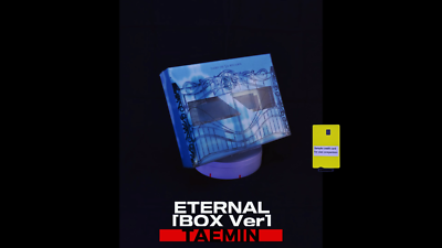 SHINEE TAEMIN ETERNAL 5th Mini Album BOX Ver/CD+2 Book+PhotoCard+