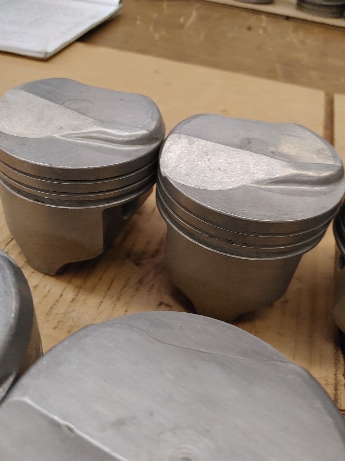 Factory TRW GM BBC L78 396 375HP STD. Bore Aluminum Pistons GM