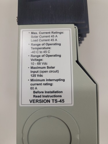 Morningstar TS-45 TriStar-45 Amp 12/24/48 Volt PWM Solar Charge Controller - Picture 5 of 6