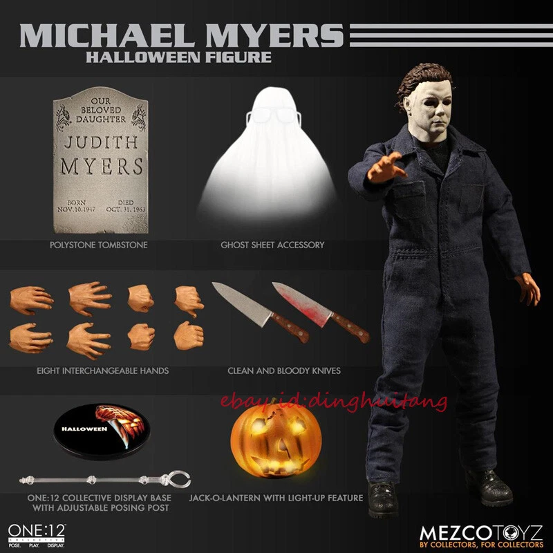 Perfect Mezco Toyz 1/12 Scale Michael Myers Halloween Action Figure In  Stock New