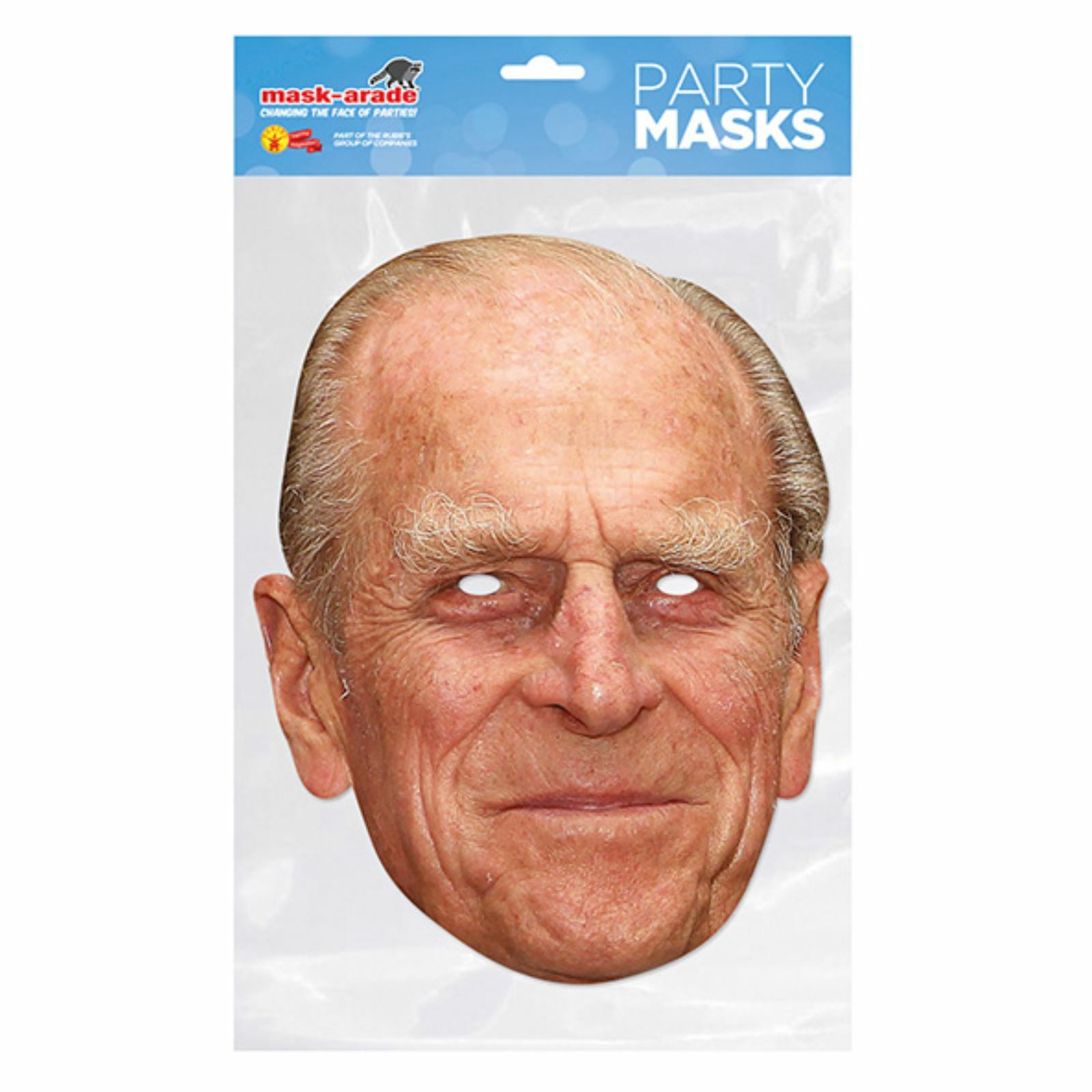 Prince Phillip Duque De Edimburgo Mascarilla Fiesta Disfraz Accesorio