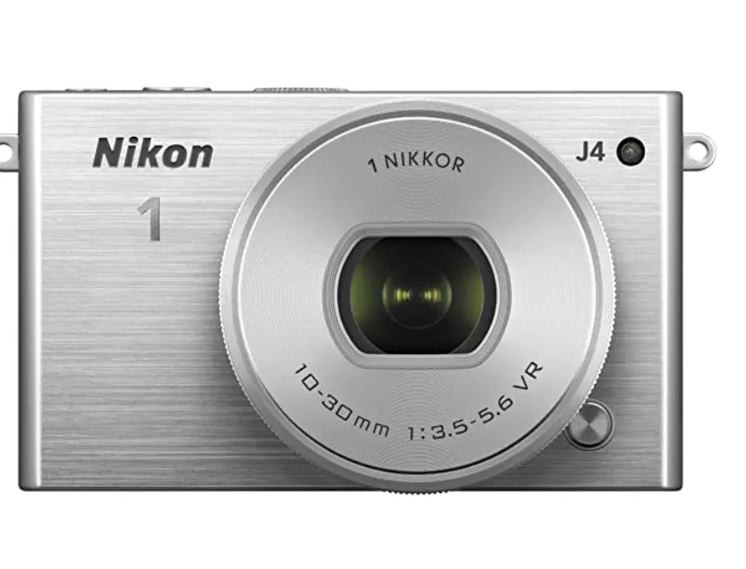 USED Nikon 1 J4 SLR Camera - Silver (Kit w/ 10-30mm Lens