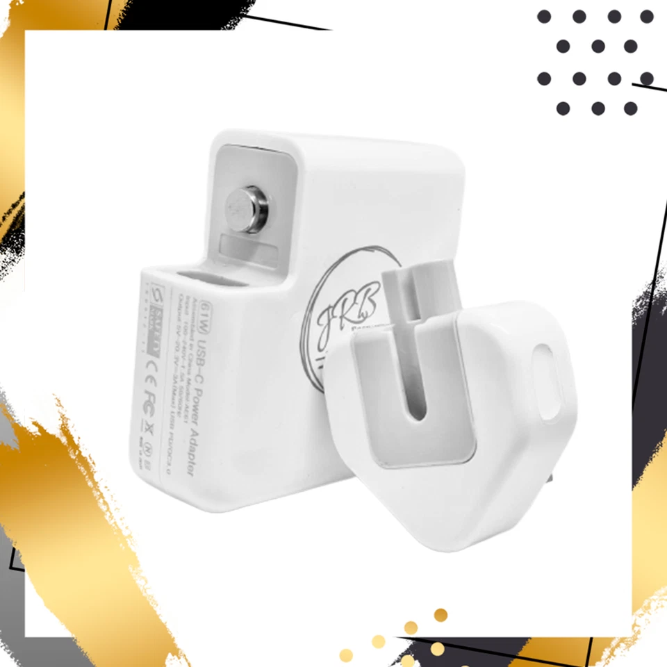 Macbook Type C UK 61w Charger for USB-C Charger with 2M cable included - Image 3 of 4