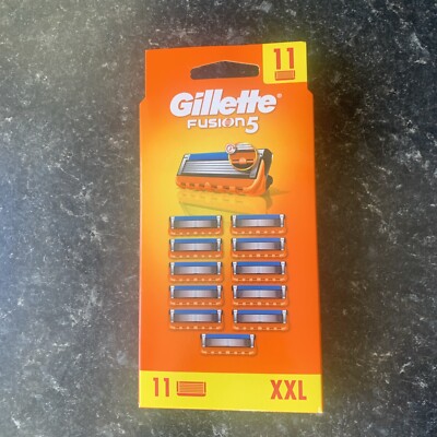 Gillette Fusion 5 XXL Razor Blades Refills - Pack of 11 Catridges ...