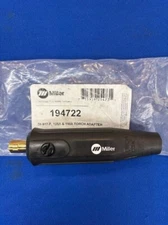 Miller Electric Dinse Tig Torch adaptor 194722 WP9  WP17