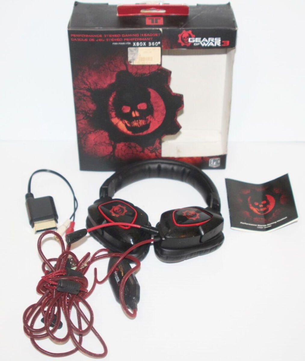 MadCatz Tritton Gears Of War Sound Gaming Headset for Xbox MadCatz Tritton Gears Of War Sound Gaming Headset for Xbox