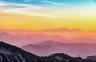 Digital Image Picture Photo Pic Wallpaper Background Silhouette Mountains Sunset