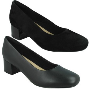 Marylin Leah Donna Clarks Pelle Lavoro Smart Formale Tacco Decolleté Misura  | eBay