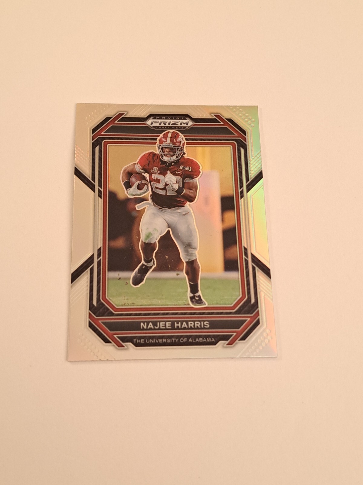 Najee Harris SILVER PRIZM 2023 Prizm Draft Picks #79 Alabama/Steelers