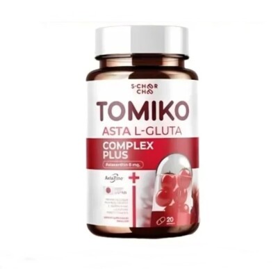 Tomiko Asta Complex Plus Gluta Q10 Tomato Dietary Supplement Brightening Skin