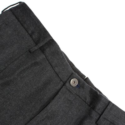 Incotex NWT Pleated Dress Pants Size 52 (36 US) Tapered Fit in Gray 100 ...