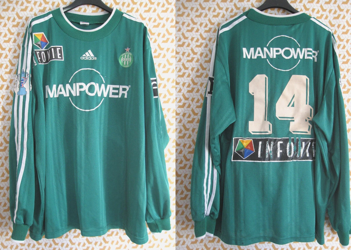 Maillot ASSE Saint-Etienne Domicile 2025/2026 – Augustine Boakye Numéro 20 – Hummel Vert, Taille M