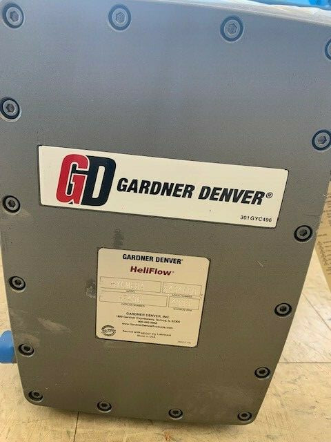 Gardner Denver 3" NPT HeliFlow Tri-Lobe Blower Model HYCMEBA HF-406