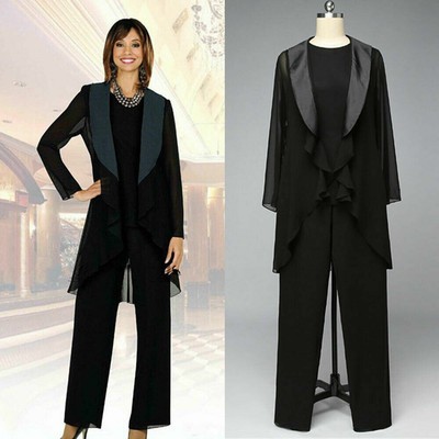 mother of the bride pant suits chiffon